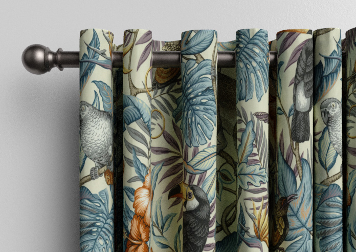 Rain Forest, Henna - Made to Measure Curtains - Image 12